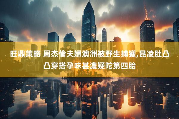 旺鼎策略 周杰倫夫婦澳洲被野生捕獲,昆凌肚凸凸穿搭孕味甚濃疑陀第四胎